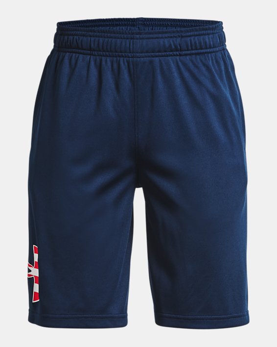 Boys' UA Freedom Prototype Shorts, Blue, pdpMainDesktop image number 0